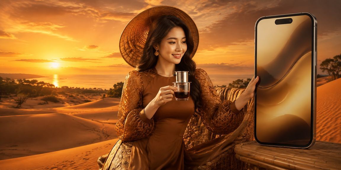 Người chơi tại Mũi Né kiểm tra khuyến mãi nạp tiền và cập nhật ứng dụng 1630 trên điện thoại